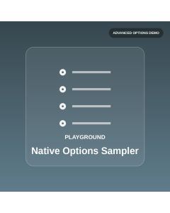 Native Options Sampler